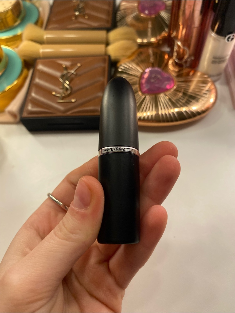 MAC Cosmetics Del Rio Cool Rose Lipstick — - Picture 4 of 7